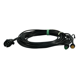 faisceau de câbles à 7-pôles 5,0m , baïonnette à 5 pôles , embranchement 2x 0,2m