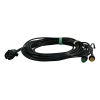 faisceau de câbles à 7-pôles 5,0m , baïonnette à 5 pôles , embranchement 2x 0,2m