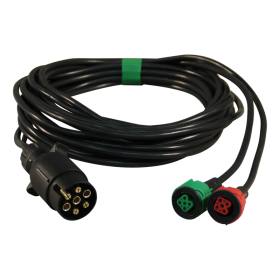 faisceau de câbles à 7-pôles 5m à 5 pôles baïonnette