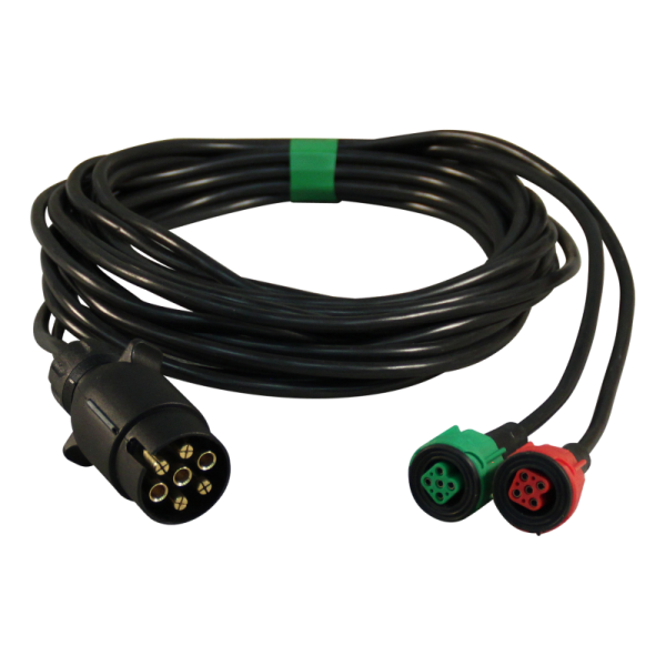 faisceau de câbles à 7-pôles 5m à 5 pôles baïonnette