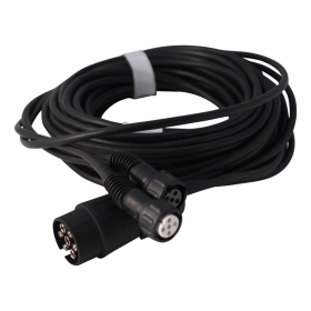 faisceau de câbles à 7-pôles 7,0m , baïonnette à 5 pôles