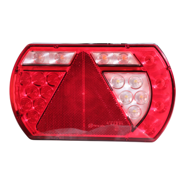 Feu arrière à LED avec résistance intelligente LED baïonnette à 8 pôles droit 12 V