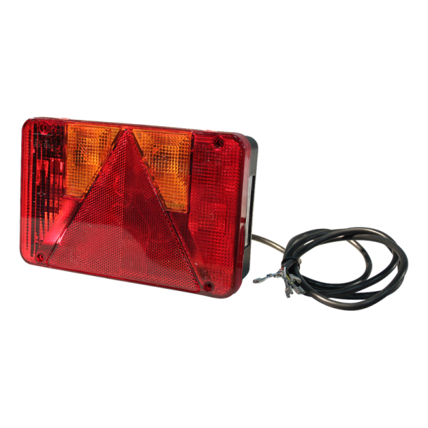 feu arrière ampoule tulle serie 5800 avec câble et lampe incluse gauche 1500mm avec prises plates