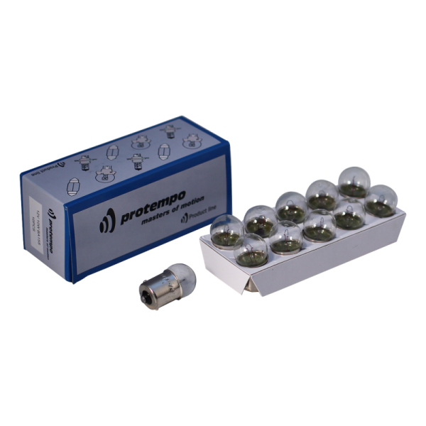 feu arrière BA15S 12V 10W Ø15x35mm