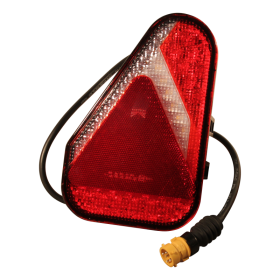 feu arrière LED 0.8m câbll 7 x 1mm² 5p baïonnette  jaune Earpoint LED 12-24V gauche