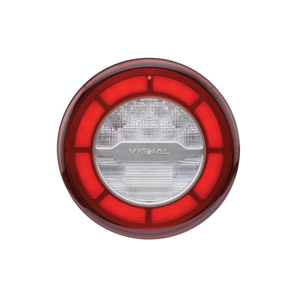 Feu arrière LED 24V avec connecteur AMP 4P MCP