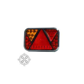 feu arrière LED baïonnette à 5 pôles baïonnette à 5 pôles gauche gauche 12 V