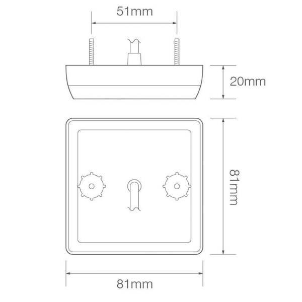 feu arrière LED câble universel 12 V