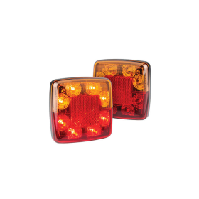 feu arrière LED câble universel 12 V  (ensemble de 2 pièces)