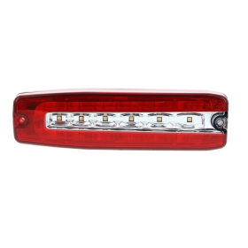 Feu arrière LED compact | 12-| 24V | Connecteur 4-PIN Deutsch