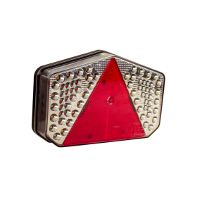 feu arrière LED fiche centrale à 6 pôles 7601 gauche