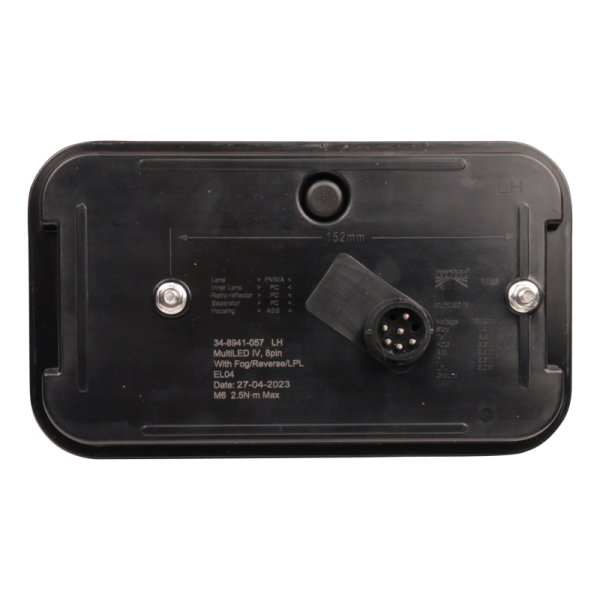 feu arrière LED LED baïonnette à 8 pôles Multiled IV gauche 12-24V