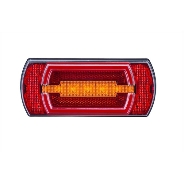 Feu arrière LED néon avec brouillard 12V | 1m. Cable H+V Montage