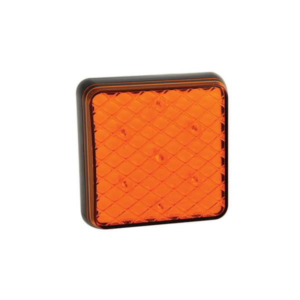 Feu clignotant LED compact | 12V | câble 30cm.