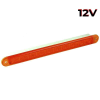 Feu clignotant LED slimline cabuchon orange | 12V | 40cm cable