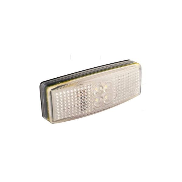 Feu de balisage LED blanc 180mm kabel open draadeind 12-24V DC