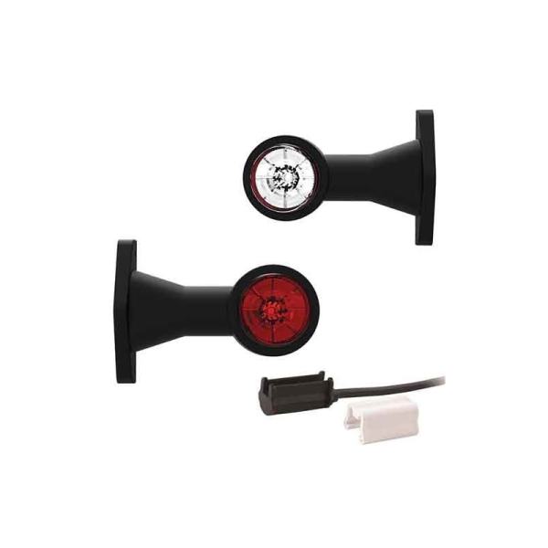 Feu de gabarit LED | tige droite | 12-24V | 1,5mm². connecteur