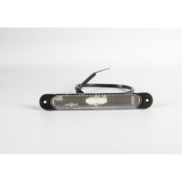 Feu de marquage LED Slimline blanc 12-24V 50cm cable