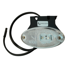 feu de position 309 , DC câble 500mm. 2x0,75mm² support de montage inclus