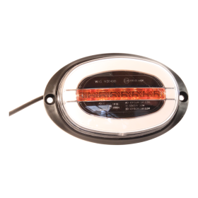 feu de position avant multifonctionnel W204DD 200cm YLY-S 3x0,5mm2 fixation à vis 12-24V