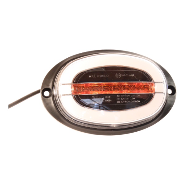 feu de position avant multifonctionnel W204DD 200cm YLY-S 3x0,5mm2 fixation à vis 12-24V