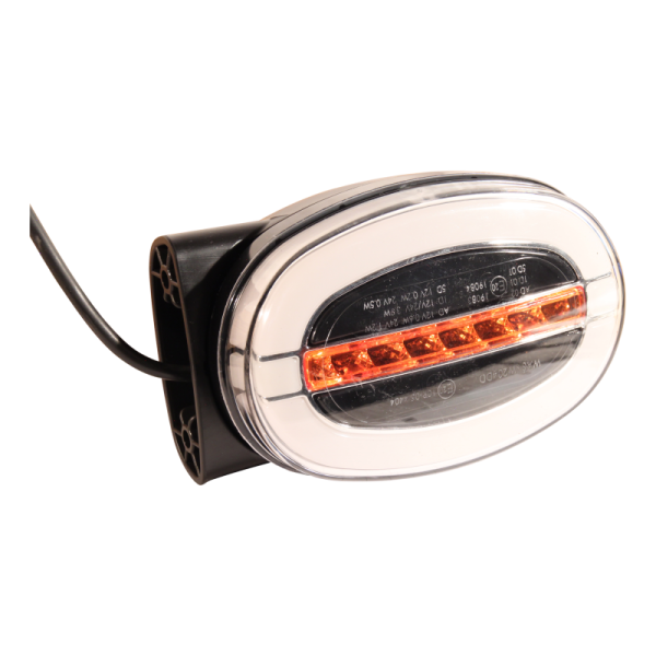 feu de position avant multifonctionnel W204DD 200cm YLY-S 3x0,5mm2 fixation à vis 12-24V