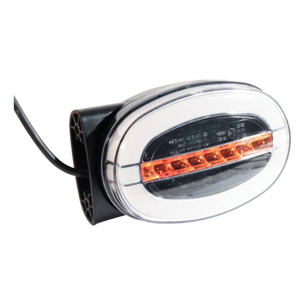 feu de position avant multifonctionnel W204DD 200cm YLY-S 3x0,5mm2 fixation à vis 12-24V