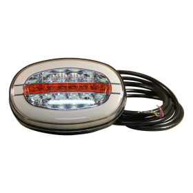 feu de position avant multifonctionnel W206DD 200cm YLY-S 5x0,5mm2 fixation à vis 12-24V