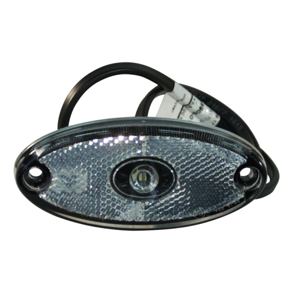 feu de position Flatpoint II led blanc DC 50cm