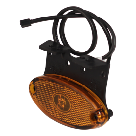 feu de position latéral Flatpoint II led support de montage 90° “Z” inclus DC câble 500mm