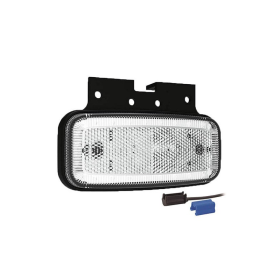 Feu de position LED blanc | 12-24V | 0,75mm². connecteur