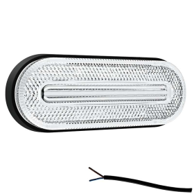 Feu de position LED blanc | 12-24V | 50cm. cable