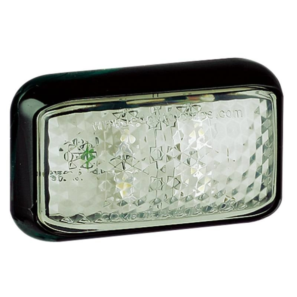 Feu de position LED blanc | 12-24V | câble 40cm