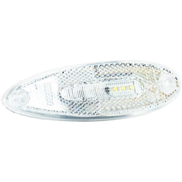 Feu de position LED blanc | 12-36v | 50cm. cable