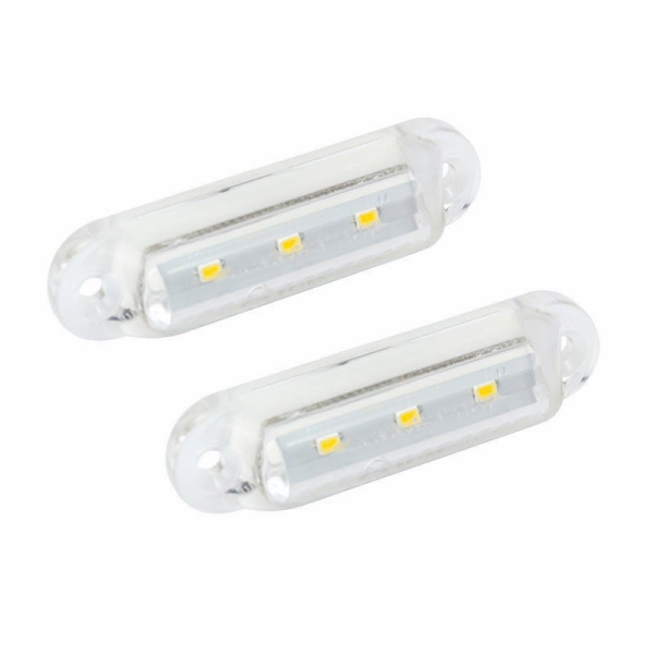 Feu de position LED blanc 12V (lot de 2)