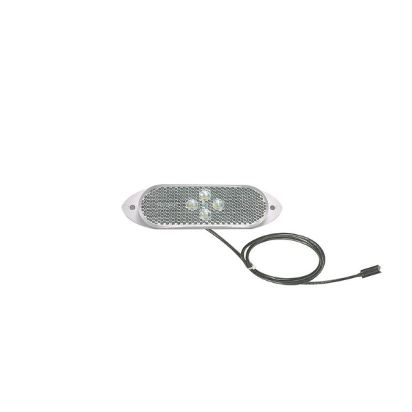 Feu de position LED blanc ADR | 24V | 150cm. | 1,5mm². connecteur