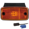 Feu de position LED orange | 12-24V | 0,75mm². connecteur