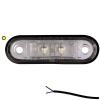 Feu de position LED orange | 12-24V | câble de 50cm.