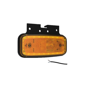 Feu de position LED orange | 12-24V | câble de 50cm.