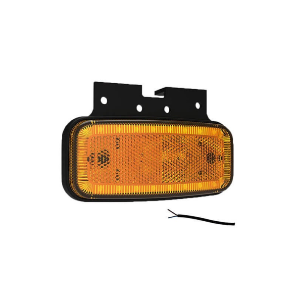 Feu de position LED orange | 12-24V | câble de 50cm.