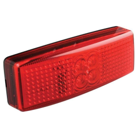 Feu de position LED rouge | 12-24V | 20cm. cable