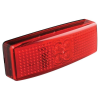 Feu de position LED rouge | 12-24V | 20cm. cable