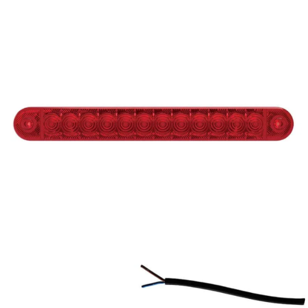 Feu de position LED Rouge | 12-24V | 50cm cable
