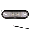 Feu de position LED vert | 24V | câble de 50cm.