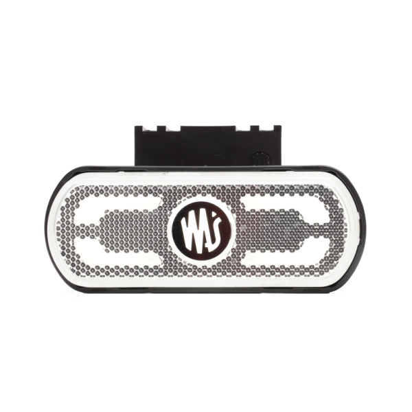 feu de position W240 blanc gauche 240mm LgY-S 2x0,75mm2 montage horizontal et vertical