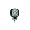 Feu de travail LED | 12 watts | 1000 lumens | 12-24V | Floodbeam noir