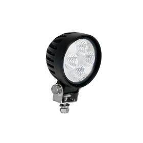 Feu de travail LED | 12 watts | 800 lumens | 12-24V | Floodbeam noir