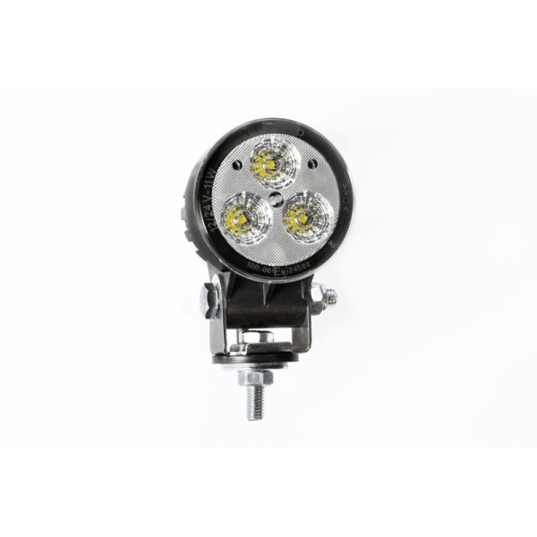 Feu de travail LED rond 1200lm , 12W , 12-24V , 1.5m. Cable