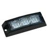 Feu flash LED 3 LED | R65 | slimline | ambre | 10-30V