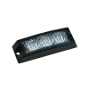 Feu flash LED 3 LED's | slimline | R65 | bleu | 10-30V